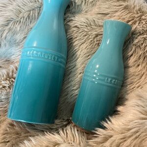 Le Creuset Turquoise water carafe set
